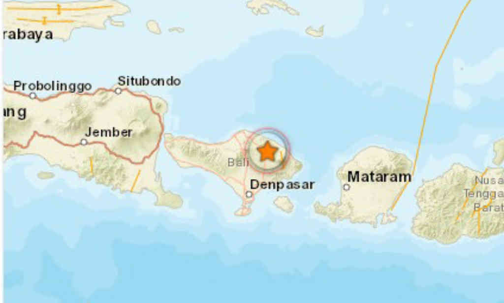 Dua Kali Gempabumi Tektonik M Guncang Karangasem Bali Prawara