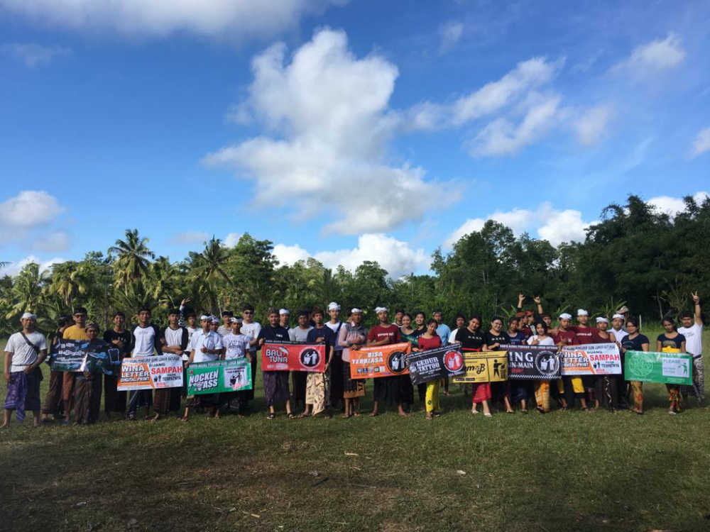  Komunitas “Bisa Terbiasa” Desa Wongaya Gede, Ingatkan Masyarakat Jaga Lingkungan