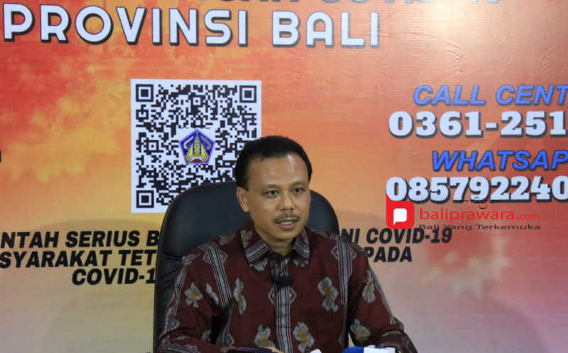  Sebesar 50,90% dari  Total 222 Pasien Positif Covid-19 di Bali Dinyatakan Sembuh