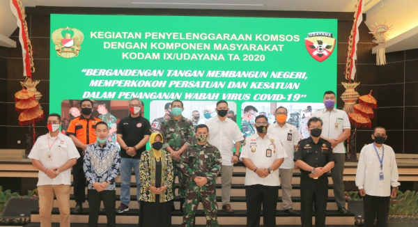  FBN dan IMO Bali Dukung Upaya Komunikasi Sosial Kodam IX Udayana dengan Masyarakat