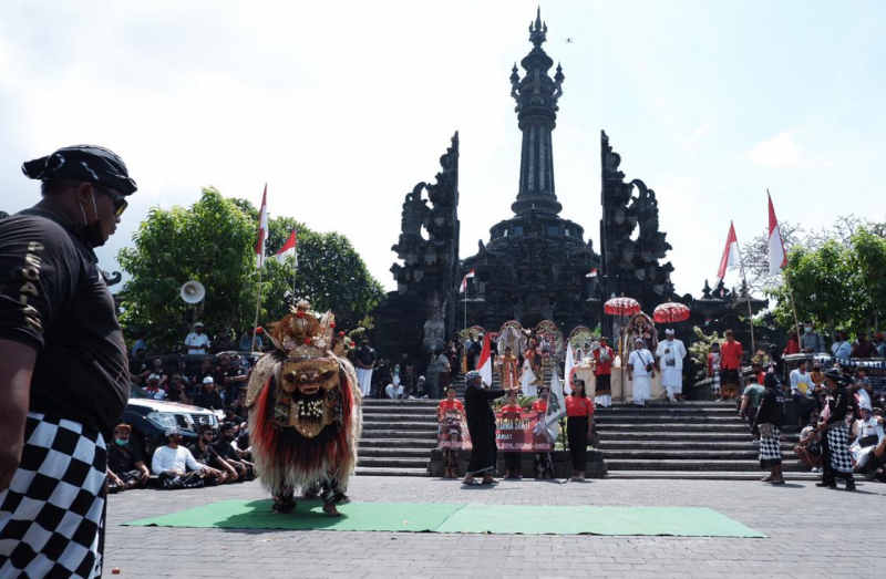  Forum Komunikasi Taksu Bali Gelar Aksi Damai