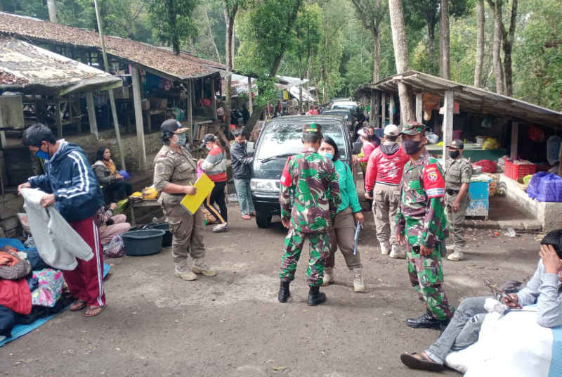  Operasi Yustisi di Wilayah Kintamani, Dapatkan 14 Warga Pelanggar Prokes