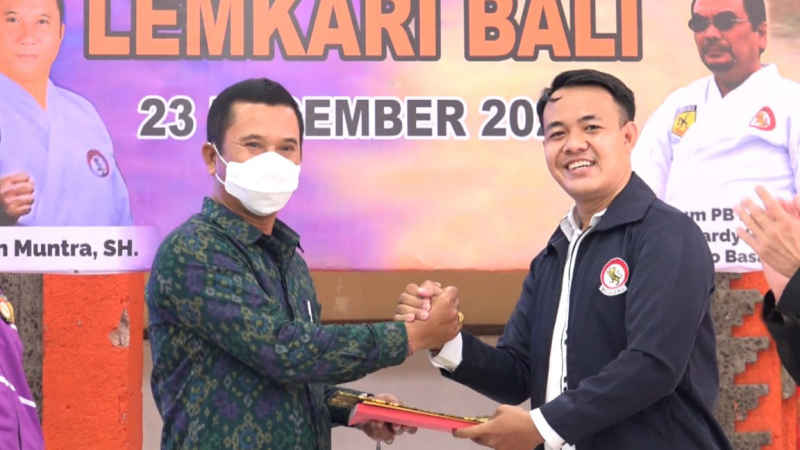  Wayan Muntra Terpilih Sebagai Ketua Pengprov Lemkari Bali
