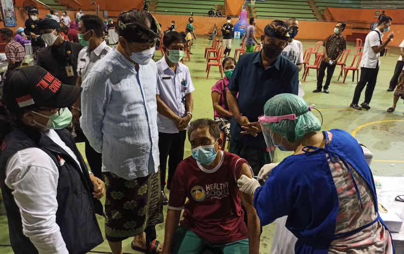 233 Ribu Masyarakat Badung Telah Mendapatkan Vaksin, Badung Terus Perluas Cakupan Zona Hijau