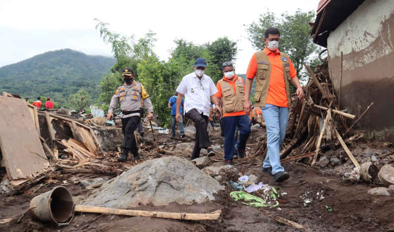  BNPB Mendukung Penuh Penanganan Darurat Banjir Bandang NTT