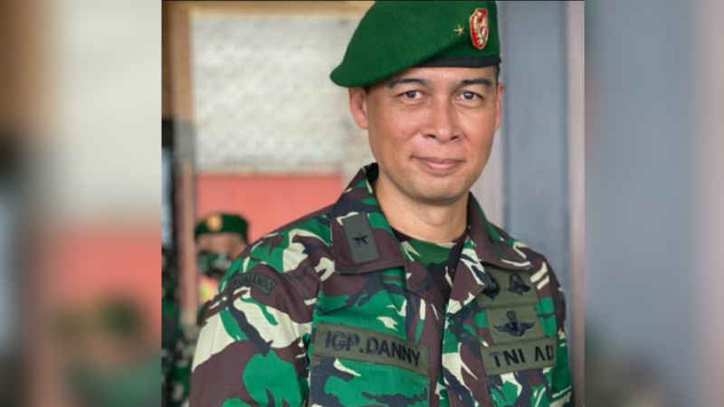  Kabinda Papua Brigjen TNI Putu IGP Danny Nugraha Karya, Gugur Ditembak KKB