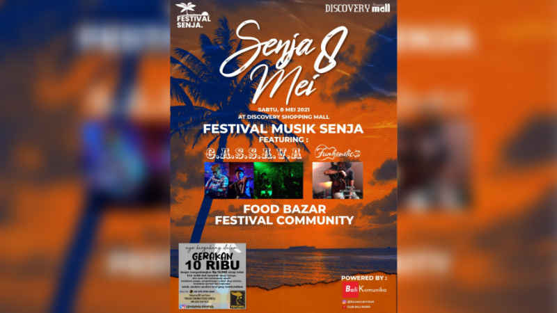  Melalui Event Festival Musik Senja, Yayasan Temanmu Gaungkan Gerakan 10 Ribu