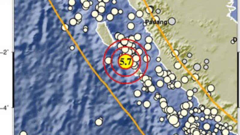  Kepulauan Mentawai Diguncang Gempabumi M 5.7, Warga Panik Mengungsi ke Tempat Tinggi