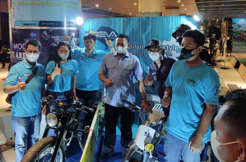  PLN Bali Bersama Komunitas Pamerkan Kreasi Motor Listrik