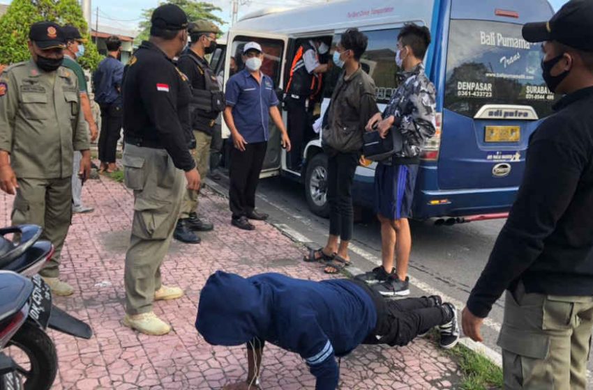  Masih Ada Masyarakat Abai Prokes, Tim Yustisi Denpasar Kembali Jaring 15 Pelanggar