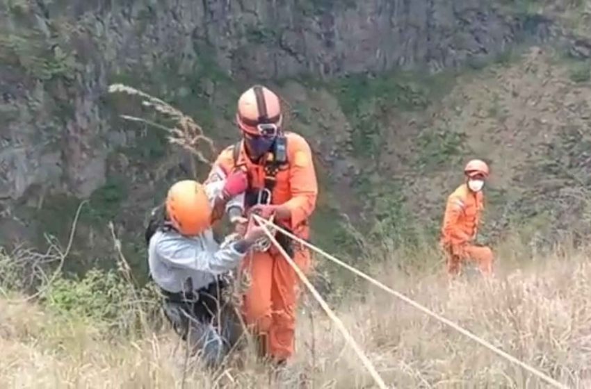  Tersesat di Kawah Gunung Batur Dua Pendaki Berhasil Diselamatkan