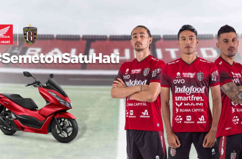  #SemetonSatuHati, Honda Resmi Mendukung Bali United