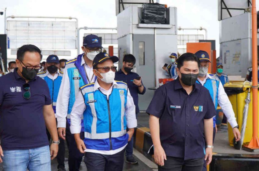  Menteri BUMN Erick Thohir Tinjau Kesiapan Jalan Tol Bali Mandara Dukung G20