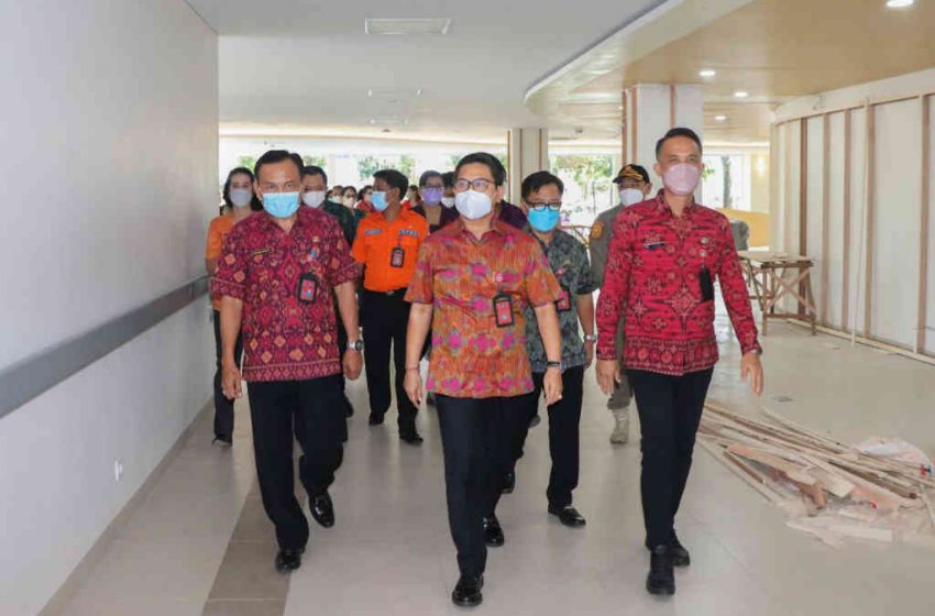  Antisipasi Omicron, Sekda Tinjau Kesiapan Gedung D di RSD Mangusada