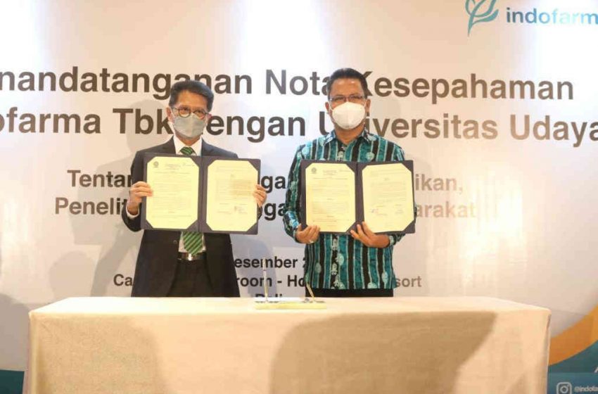  Unud Teken MoU dengan PT. Indofarma Tbk