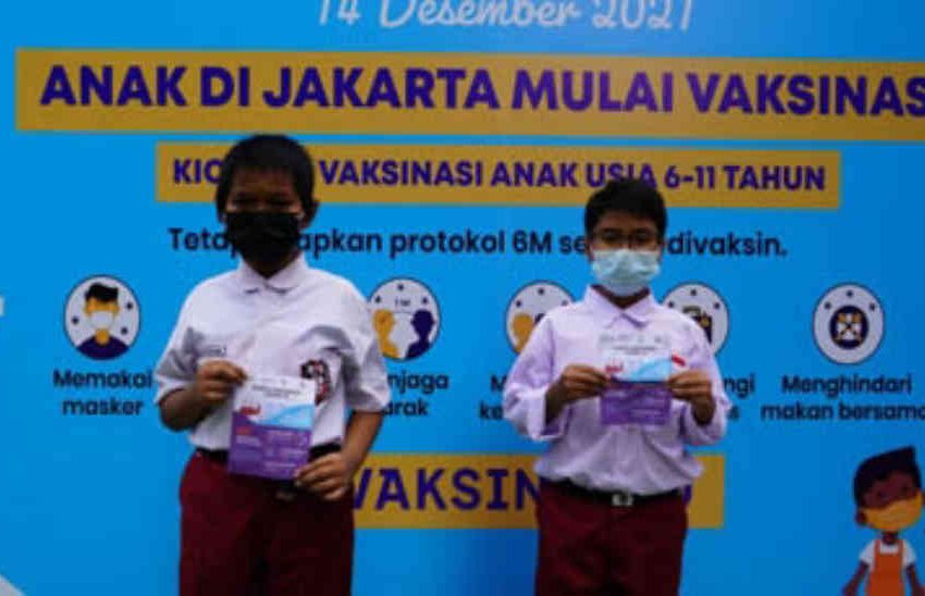  Kick off Vaksinasi Anak Usia 6-11 Tahun, Jumlah Sasaran Sekitar 26,5 juta Anak