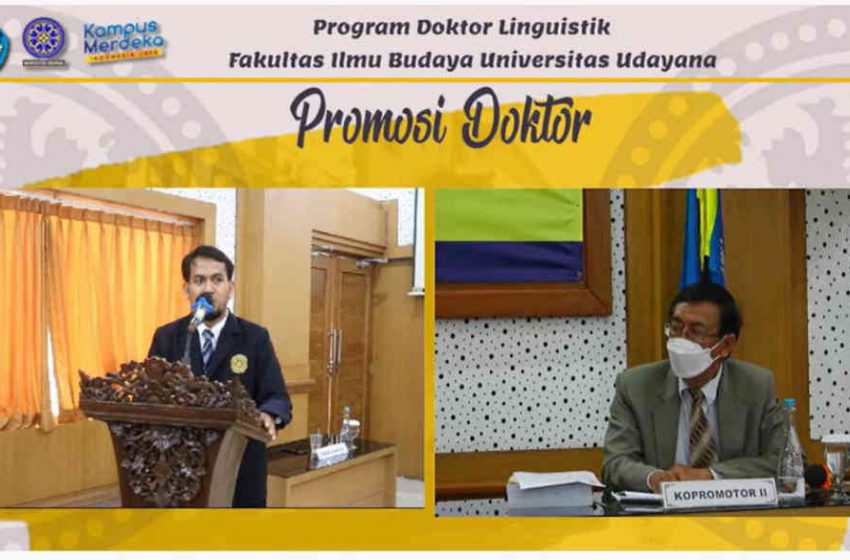  Dosen Universitas Nahdlatul Wathan Mataram Raih Gelar Doktor di Unud