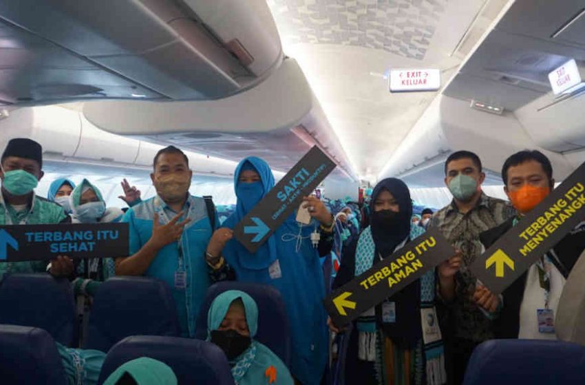  Layani Umroh, Lion Air Terbang Perdana Kembali “Non-Stop” dari Jakarta ke Madinah