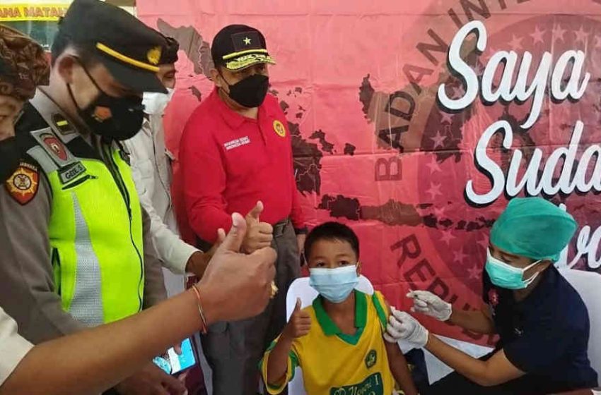  BINDa Bali, Genjot Vaksinasi Anak Dosis II di Gianyar Dukung PTM 100 Persen