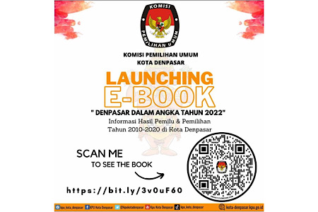  KPU Denpasar Luncurkan “e-book” Memuat Hasil Pemilu 2010-2020