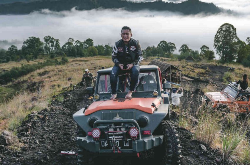  Offroad Sekaligus Perkenalkan Destinasi Kaldera Batur, Kelvin Ajak Komunitas Selalu Jaga Kebersihan