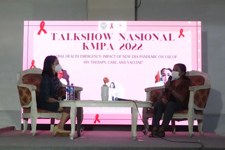  Talkshow Nasional Kelompok Mahasiswa Peduli AIDS 2022