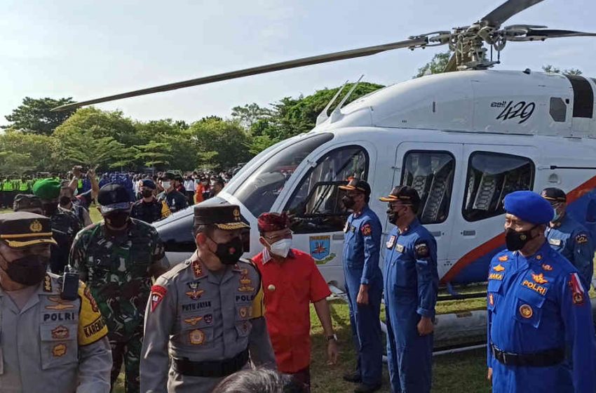  Pengamanan GDPRR, Libatkan Dua Kapal dan dua Helikopter Mabes Polri