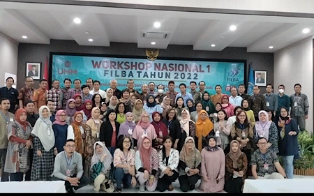  UPT Bahasa Udayana Ikuti Kegiatan Workshop Nasional 1 FILBA Tahun 2022