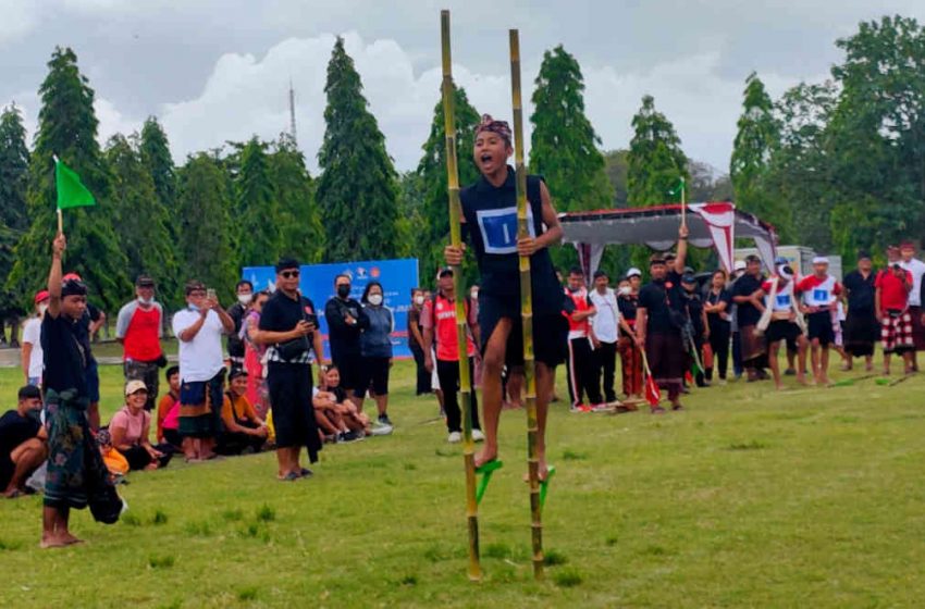  Lomba Olahraga Tradisional Meriahkan Agenda Jantra Tradisi Bali