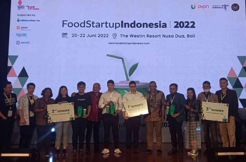  Kemenparekraf Umumkan Hasil Kegiatan Demoday FoodStartup Indonesia 2022