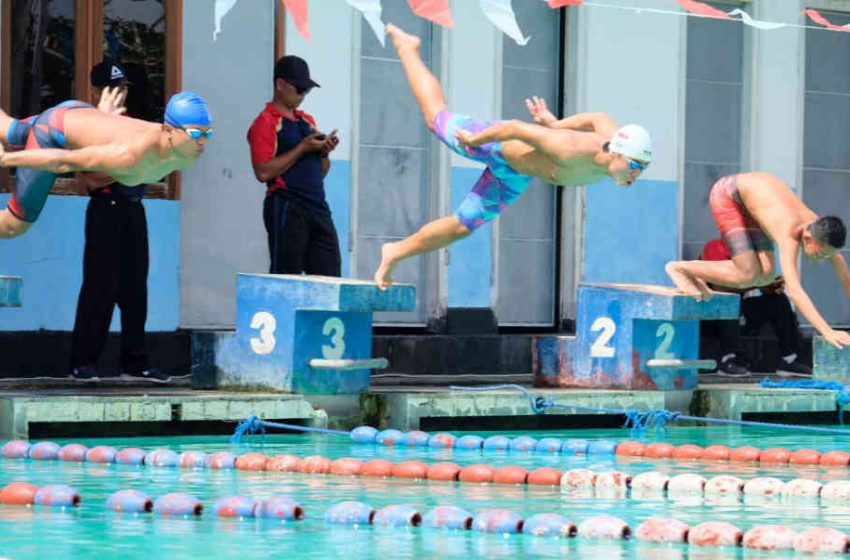  Borong 40 Medali Emas, Tirta Harapan Denpasar Juara Umum Kejuaraan TMSC di Mataram