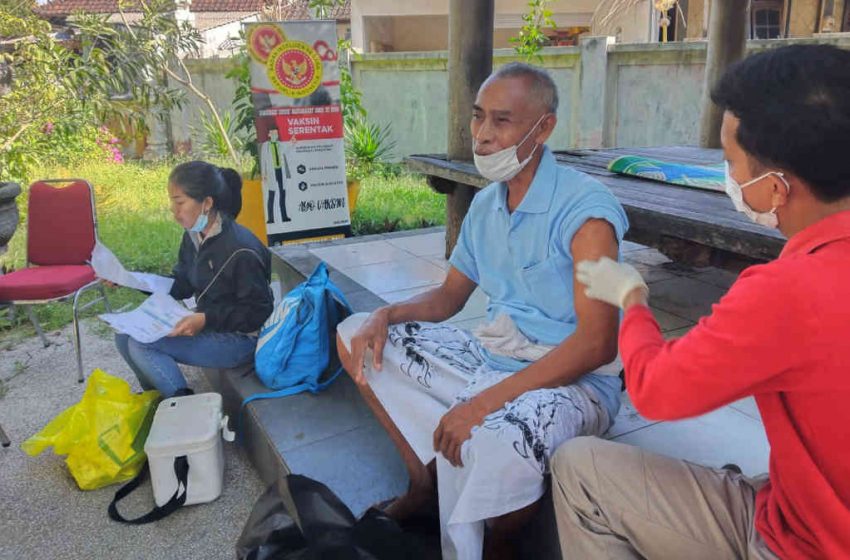  BIN Bali Lakukan Jemput Bola, Sukseskan Vaksinasi Serentak