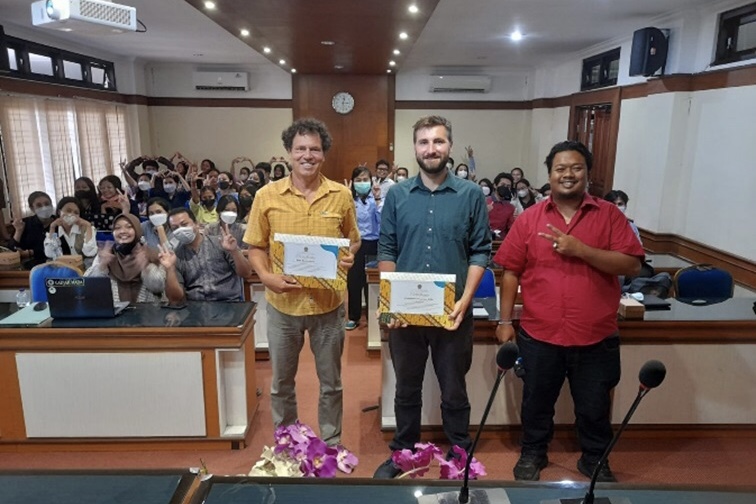  Guest Lecture Adaptasi Masyarakat Pesisir Terharap Bencana Hadirkan Narasumber dari Jerman