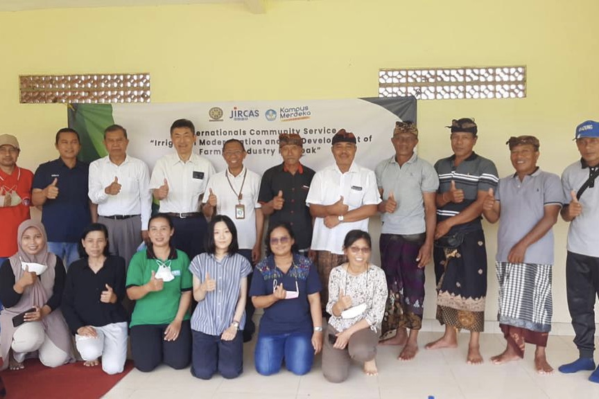 FTP Unud dan Jircas Jepang gelar Penelitian di Buleleng dan International Community Service di Gianyar