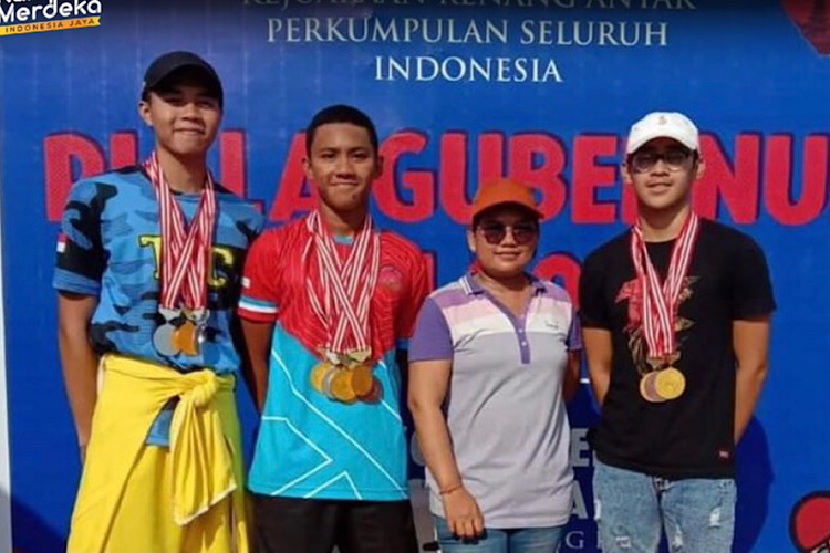  Mahasiswa FT Unud Borong 9 Emas di Kejurnas Piala Gubernur Bali Cup Tahun 2022