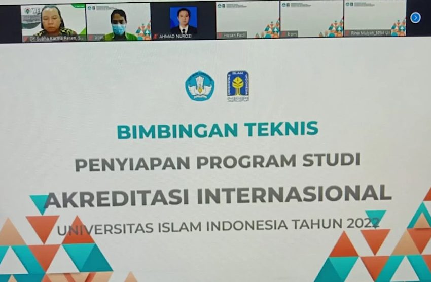  Tim Task Force FIBAA FH Unud Ikuti Bimtek Penyiapan Prodi untuk Akreditasi Internasional Tahap 3