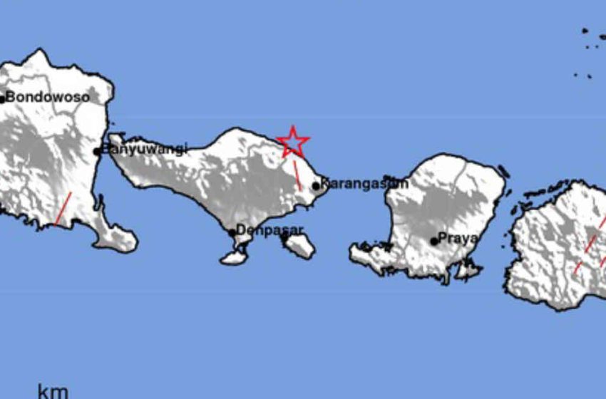  Gempabumi Dangkal M 2,9 Guncang Wilayah Kubu Karangasem