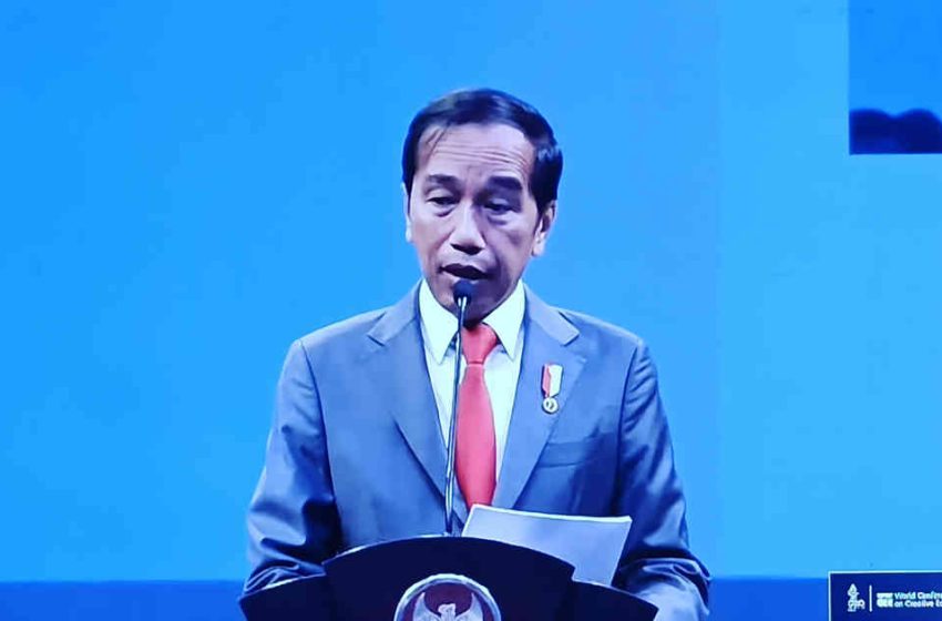  Buka WCCE, Presiden Jokowi Berharap Hasilkan Peta Jalan Ekonomi Kreatif untuk Pemulihan Global