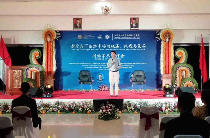  TCI FPar Unud dan Nanchang Normal University Gelar Seminar Pemulihan Pariwisata Pasca Pandemi Covid-19