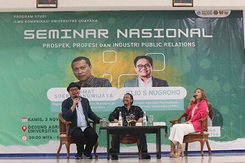  Cetak Lulusan Terbaik, Ilmu Komunikasi Unud gelar Seminar Nasional Pentingnya Public Relations