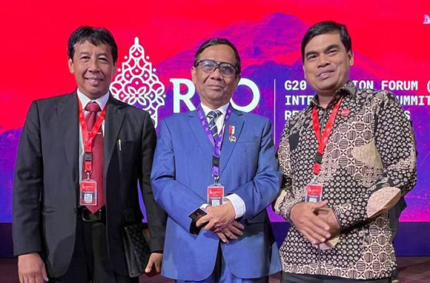  Rektor Universitas Udayana Hadiri G20 Religion Forum (R20)