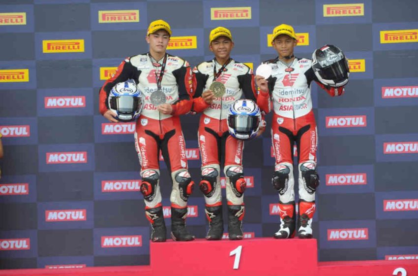  Bikin Bangga Indonesia, Pebalap Astra Honda Sapu Bersih Podium Tertinggi IATC Mandalika