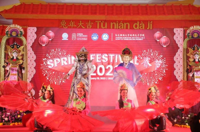  Sambut Tahun Baru Imlek, TCI Unud gelar Spring Festival 2023