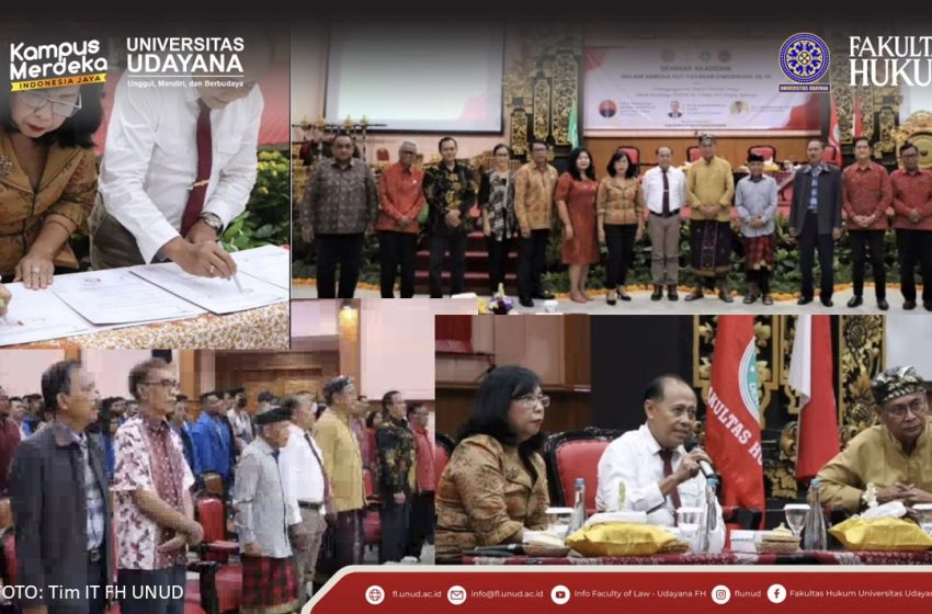  FH Unud Tanda Tangani Kerja Sama dengan Universitas Dwijendra