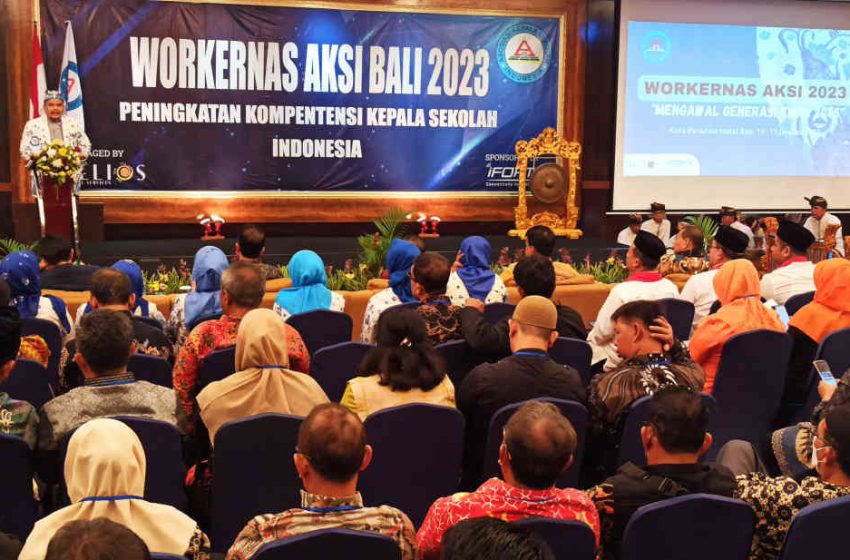  Angkat Tema “Mengawal Generasi Emas 2045”, Workernas AKSI Bahas Sejumlah Usulan Untuk  Kepala Sekolah