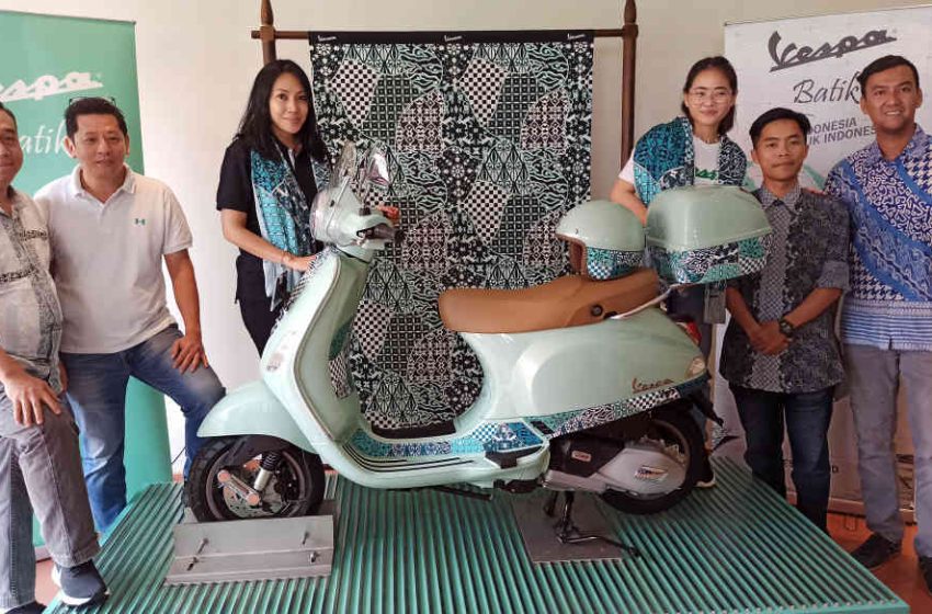  Vespa Batik, Representasi Sempurna Kebanggaan dan Warisan Dua Budaya Indonesia dan Italia