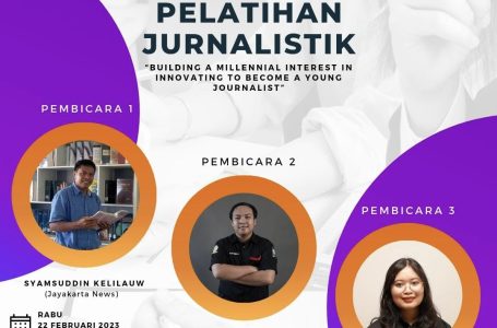 Tim Redaksi Nandaka Fapet Unud gelar Pelatihan Jurnalistik