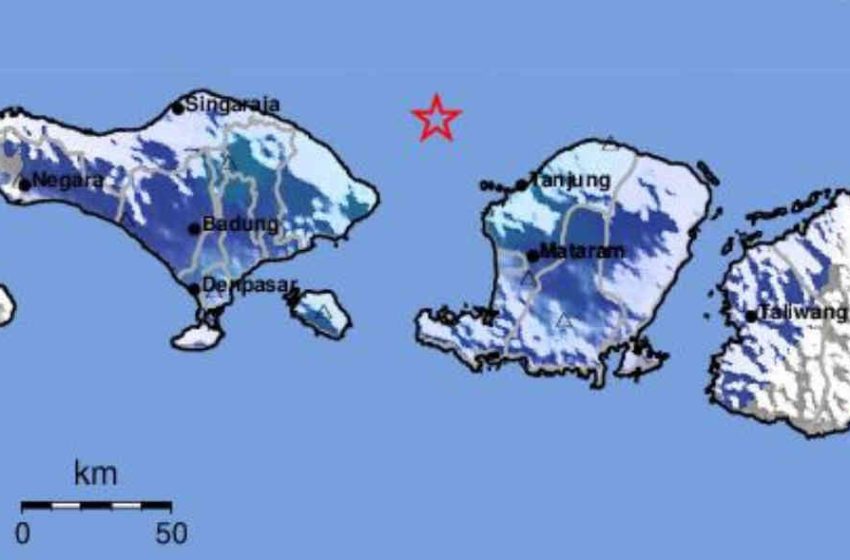  Gempabumi Tektonik M 4,9 Guncang Karangasem Saat Hari Tumpek Klurut