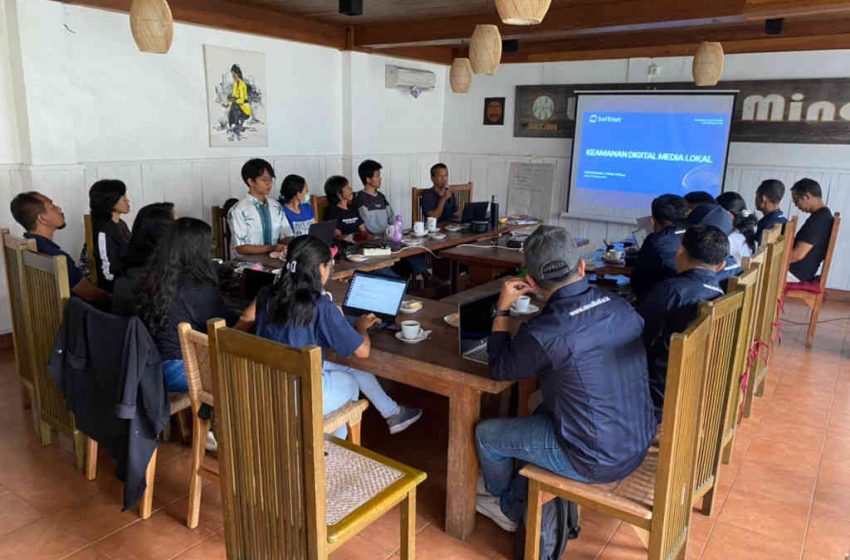  Tingkatkan Kapasitas Menghadapi Serangan Digital, Puluhan Jurnalis Bali Diberi Pelatihan