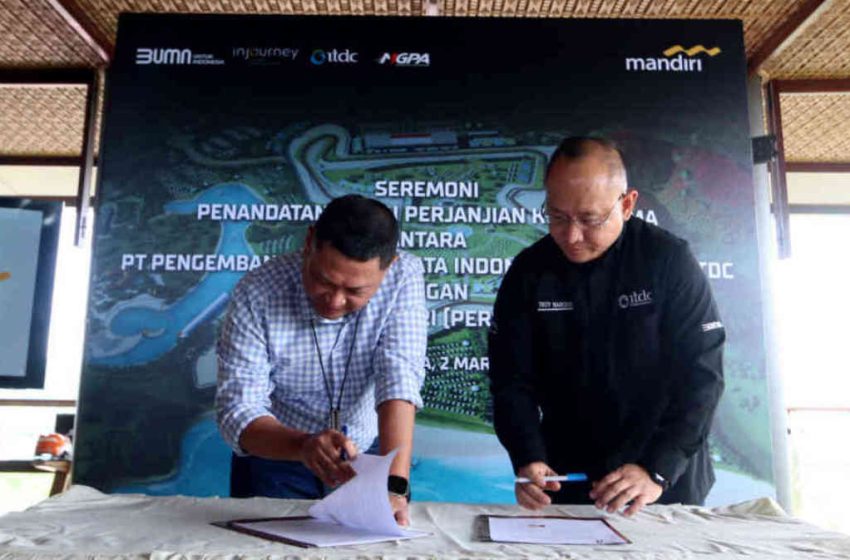  Gairahkan Industri Sport Tourism, Bank Mandiri Dukung Promosikan Sirkuit Internasional Mandalika 2023